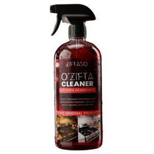 O'Zifta Kitchen Degreaser Spray — Powerful Grease & Oil Remover | 100% Original | Ziftaso